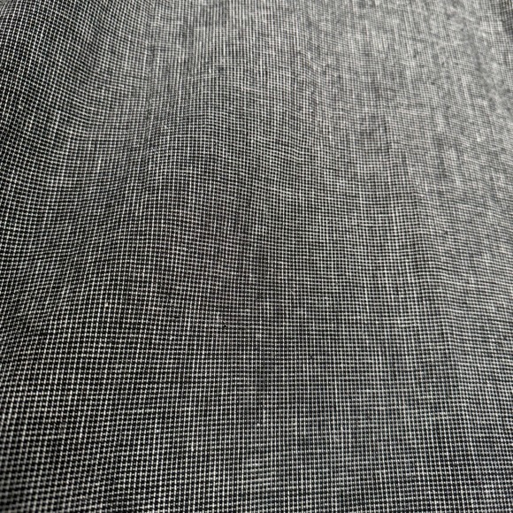 Eileen Fisher Shirt Dress Hemp Organic Cotton Check Short Sleeve Oversized SMALL - Picture 11 of 11